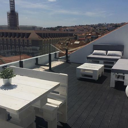 A Terrace On A Topfloor With A View Lisboa Dış mekan fotoğraf