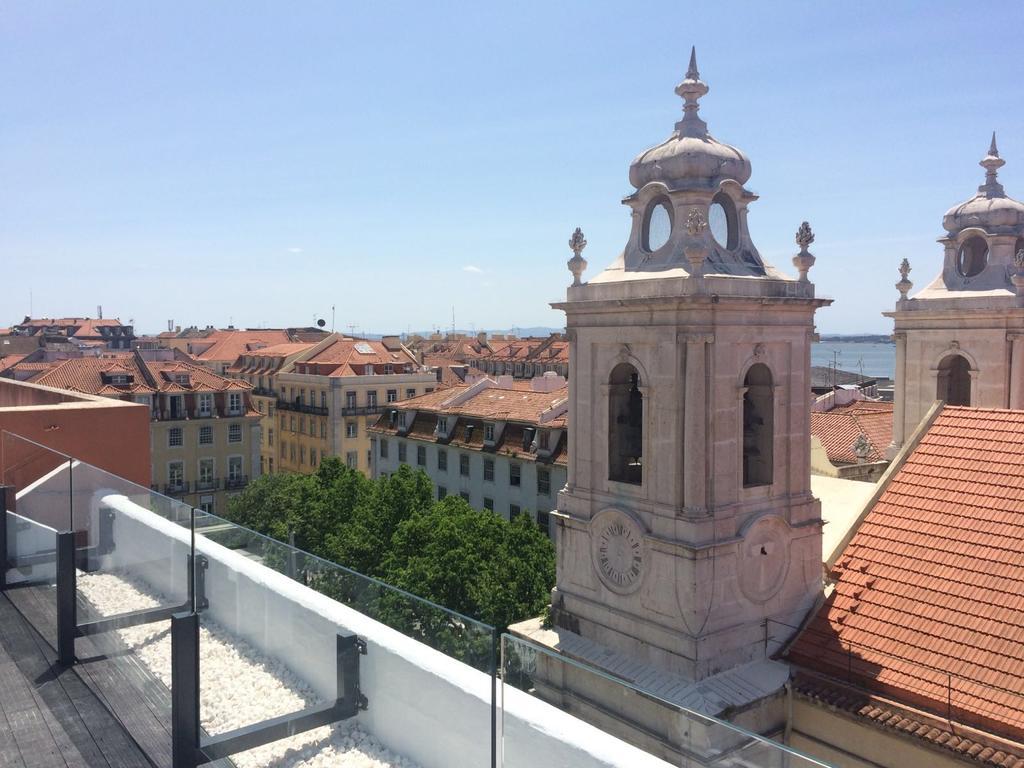 A Terrace On A Topfloor With A View Lisboa Dış mekan fotoğraf